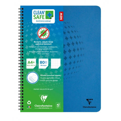 Тетрадь 60л Clairefontaine А5, на гребне, клетка