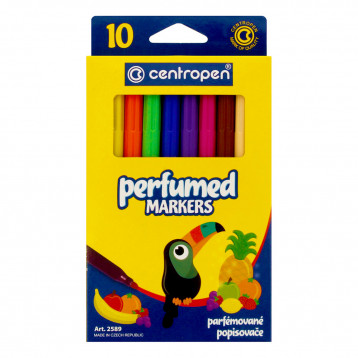 Набор цветных фломастеров "Centropen",  PERFUMED 
