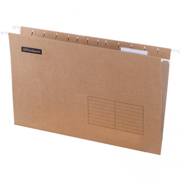 Подвесная папка OfficeSpace Foolscap (370*240мм), крафтовая