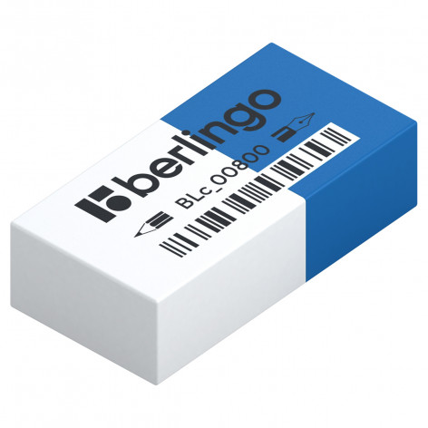 Ластик Berlingo "Eraze 800" прямоугольный, комбинированный, термопластичная резина, 40*20*11мм Ластик Berlingo "Eraze 800" прямоугольный, комбинированный, термопластичная резина, 40*20*11мм