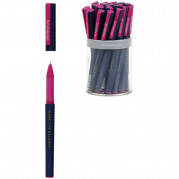 Ручка шариковая Greenwich Line "Utility dark blue" синяя, 0,7мм, игольчатый стержень, грип, софт-тач