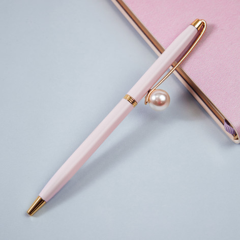 Ручка шариковая автоматическая MESHU "Pink jewel" синяя, 1,0мм Ручка шариковая автоматическая MESHU "Pink jewel" синяя, 1,0мм