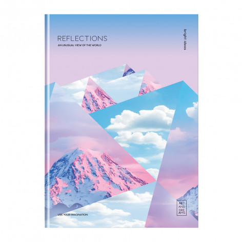 Бизнес-блокнот А4, 80л., BG "Reflections", глянцевая ламинация Бизнес-блокнот А4, 80л., BG "Reflections", глянцевая ламинация