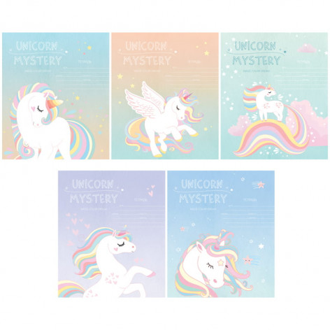 Тетрадь 12л., косая линия ArtSpace "Рисунки. Unicorn mystery" Тетрадь 12л., косая линия ArtSpace "Рисунки. Unicorn mystery"